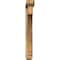 Ekena Millwork Imperial Craftsman Smooth Bracket w/ Offset Brace, Western Red Cedar, 5 1/2"W x 38"D x 44"H BKT0604X38X44IMP04SWR - alternate 3
